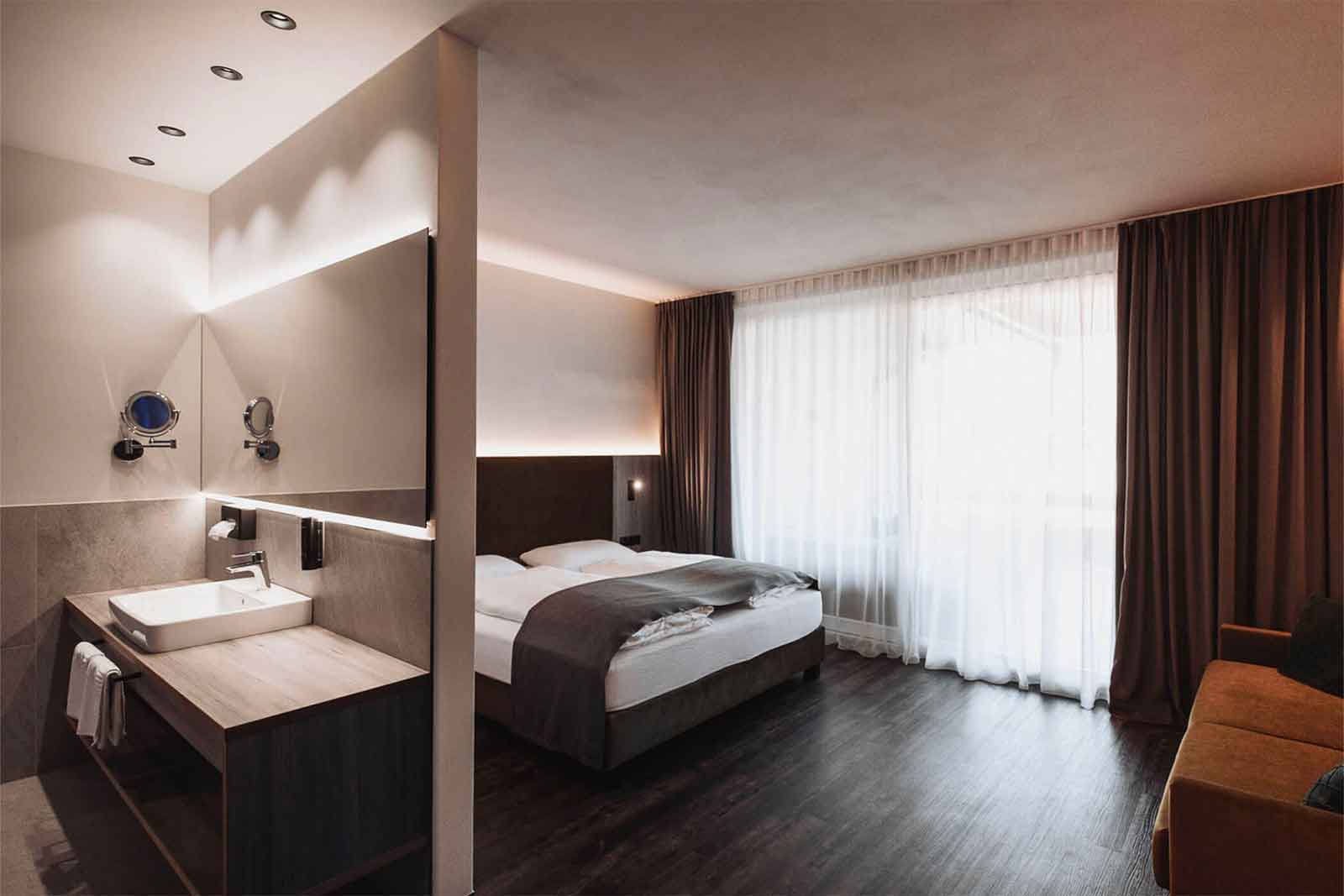 Hotel Majestic – Camera con bagno a vista
